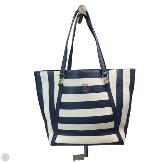 Tote Leather By Tommy Hilfiger, Size: Large