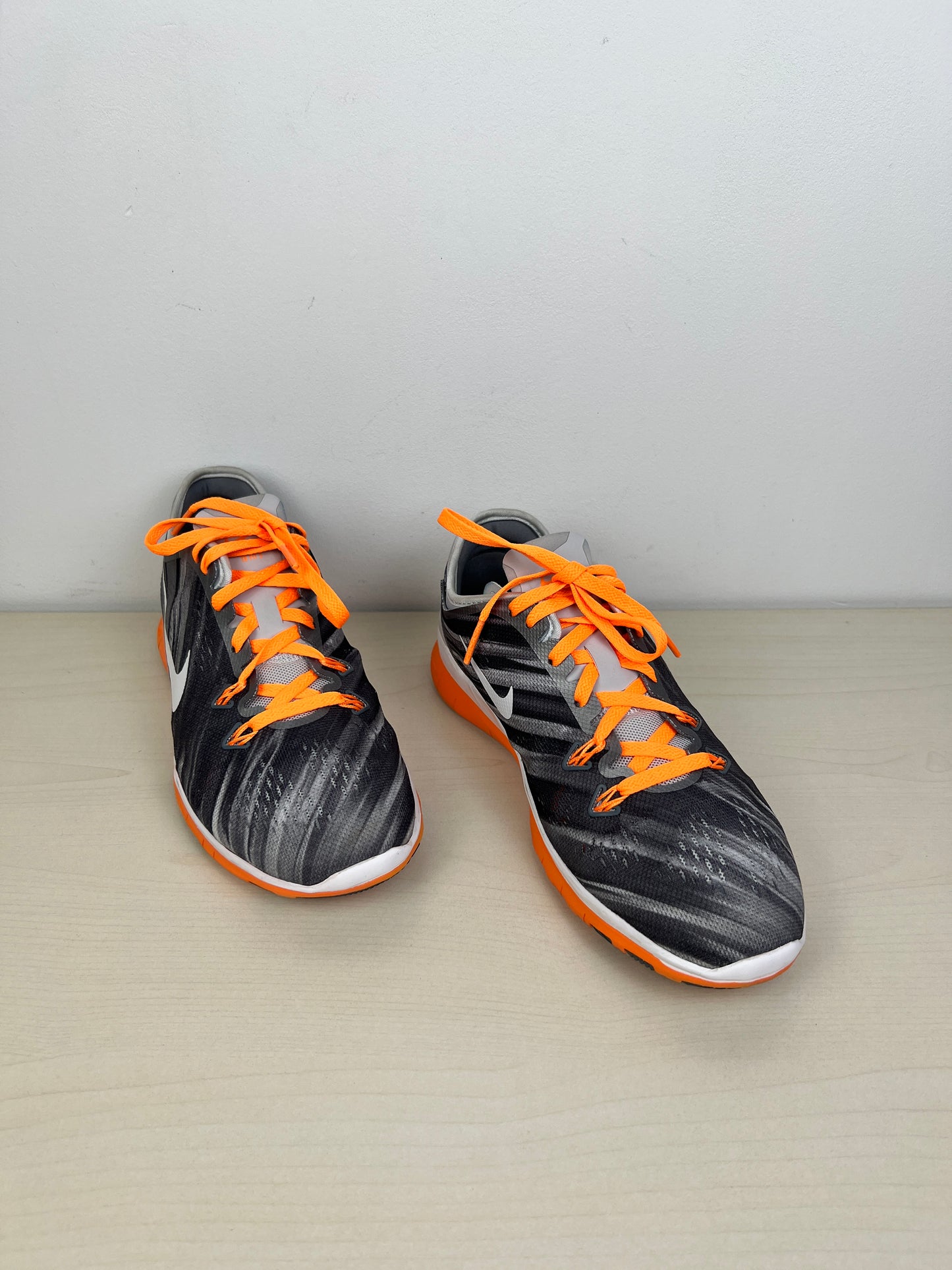 Grey & Orange Shoes Athletic Nike, Size 6.5