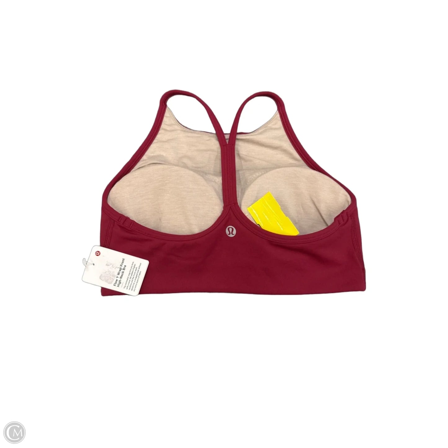 Athletic Bra By Lululemon In Maroon, Size: S