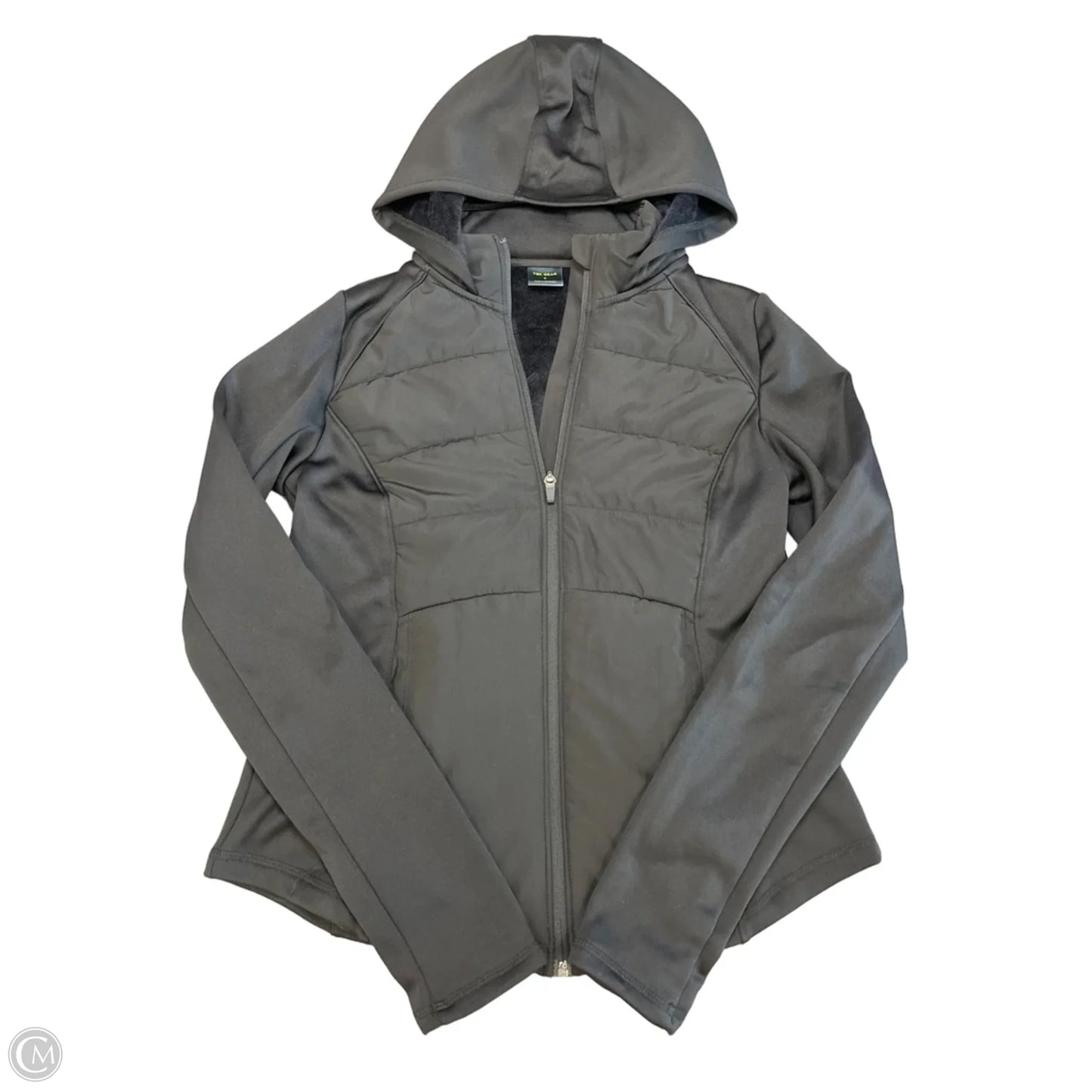 Jacket Fleece By Tek Gear In Black, Size: S