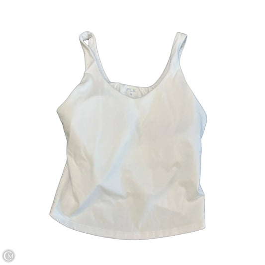 Athletic Tank Top By Flx In White, Size: M
