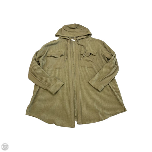 Jacket Shirt By Maurices In Green, Size: Xl