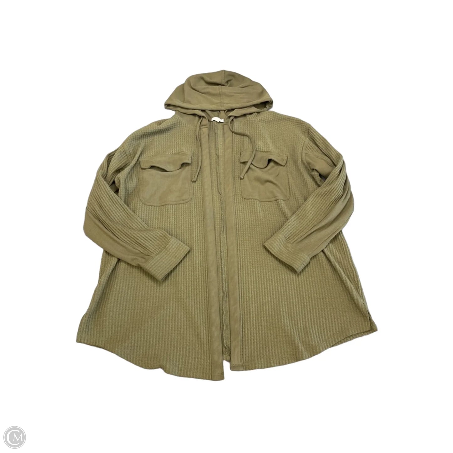 Jacket Shirt By Maurices In Green, Size: Xl