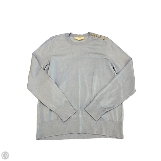 Top Long Sleeve By Loft In Blue, Size: L