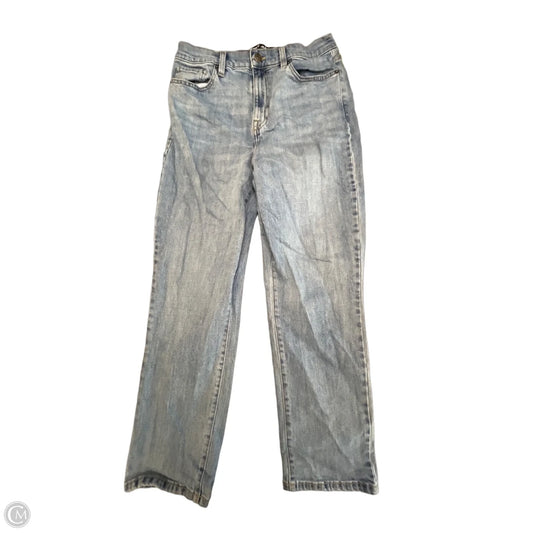 Jeans Straight By Dkny In Blue Denim, Size: 12