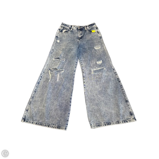 Jeans Wide Leg By Clothes Mentor In Blue Denim, Size: 8