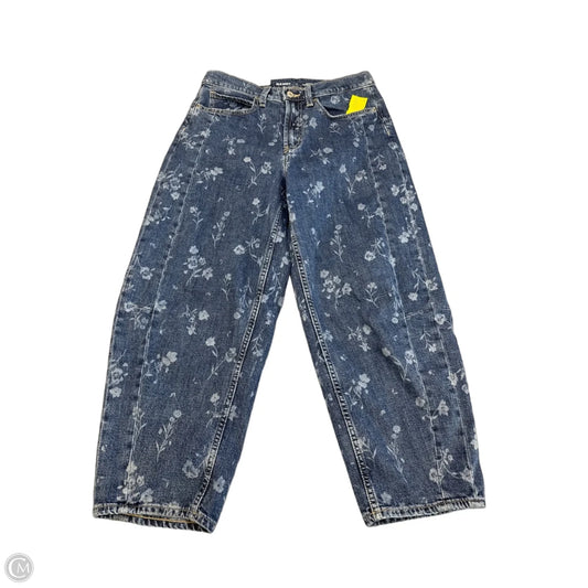 Jeans Wide Leg By Old Navy In Blue Denim, Size: 4