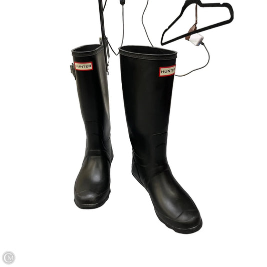 Boots Designer By Hunter In Black, Size: 8