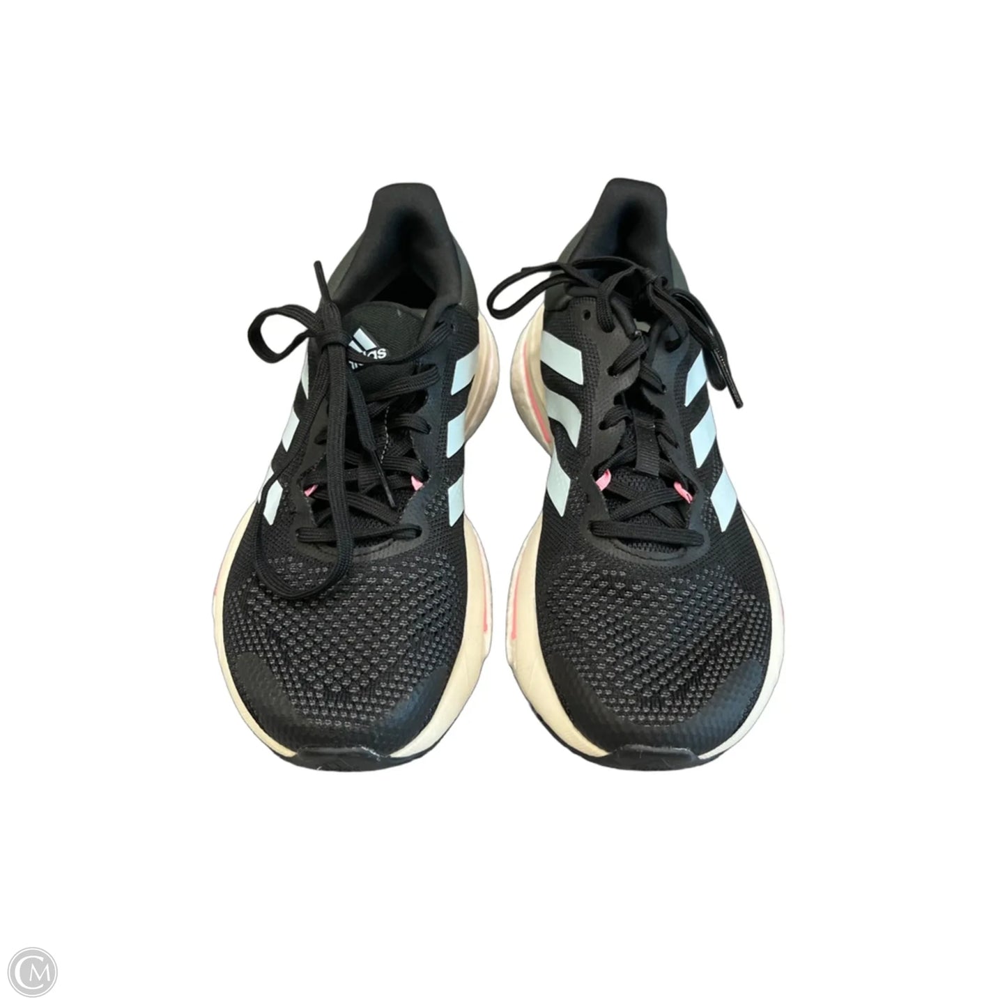 Shoes Athletic By Adidas In Black & Pink, Size: 6.5