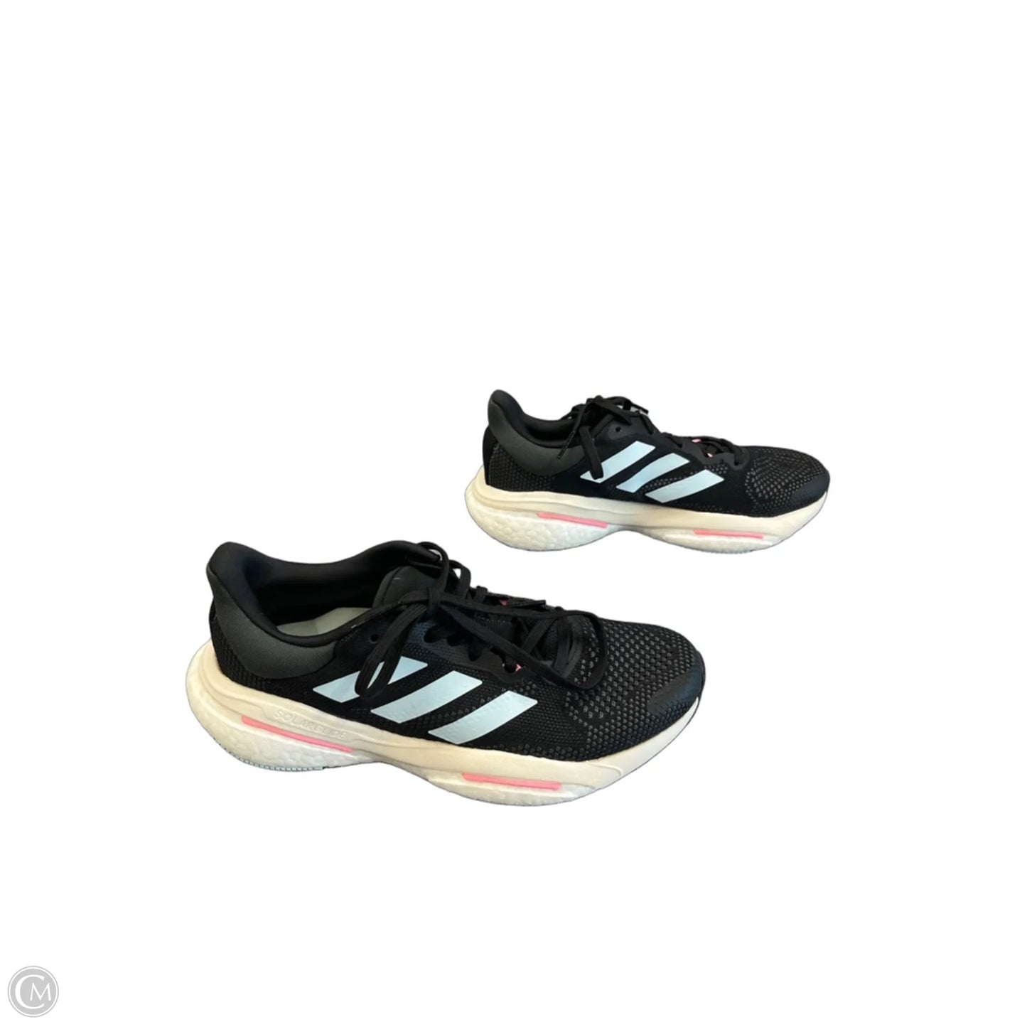 Shoes Athletic By Adidas In Black & Pink, Size: 6.5