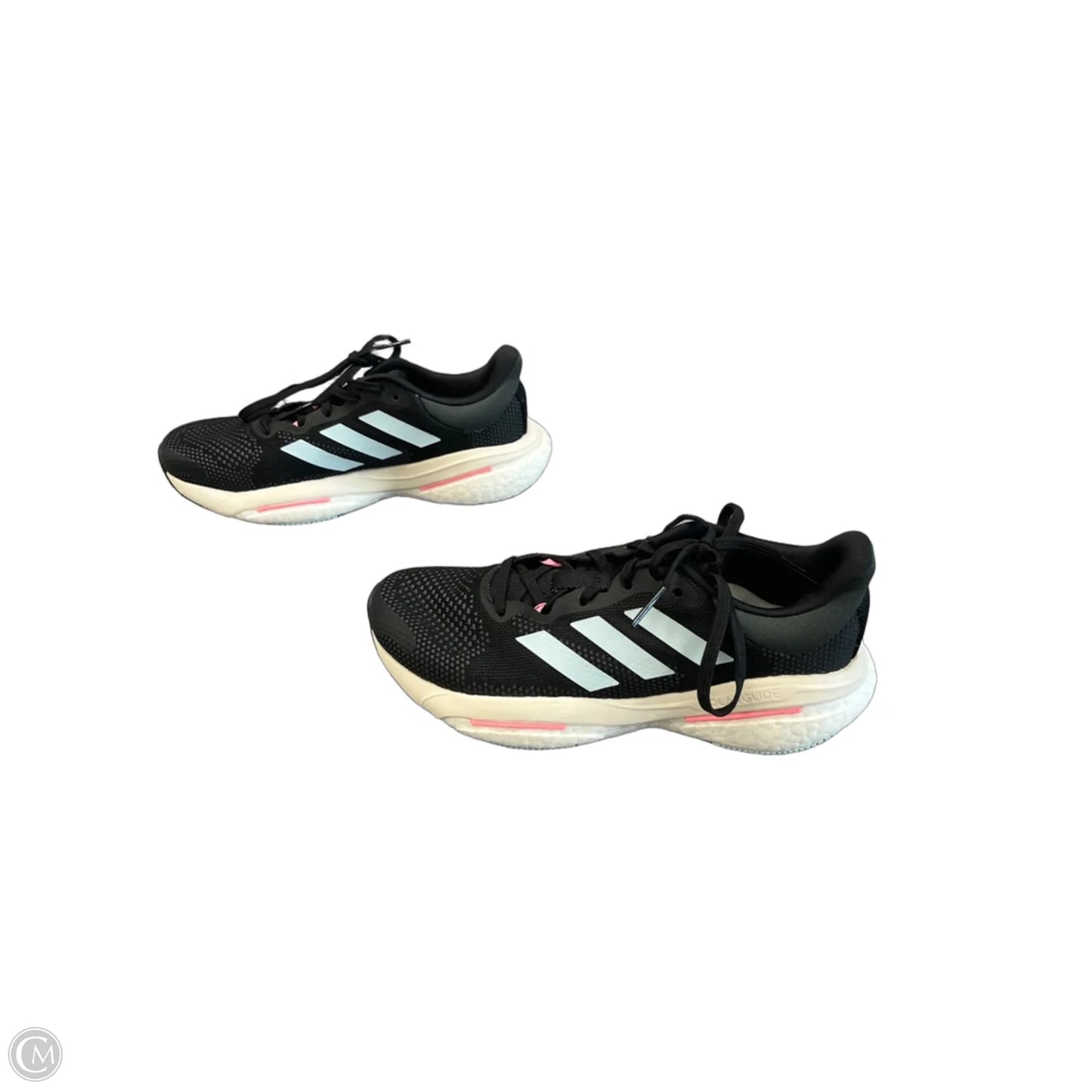 Shoes Athletic By Adidas In Black & Pink, Size: 6.5