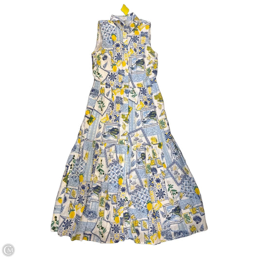 Dress Casual Midi By J. Crew In Blue, Size: Xxs