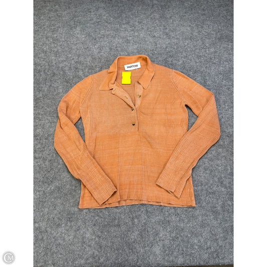 Top Long Sleeve By Cma In Orange, Size: S