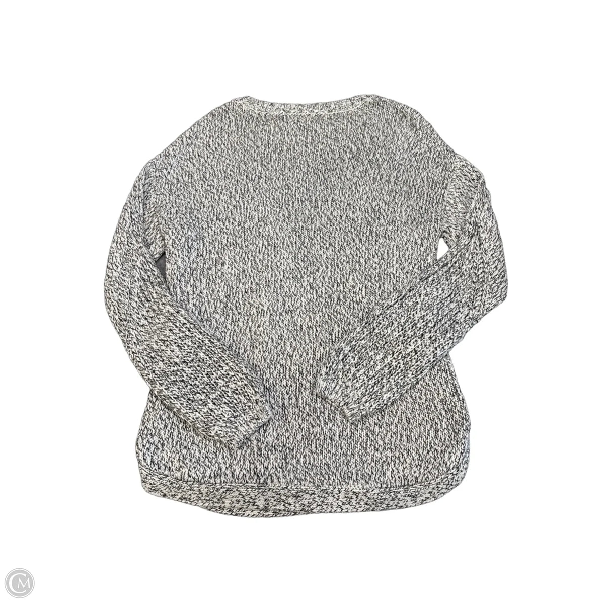 Sweater By Clothes Mentor In Black & White, Size: S