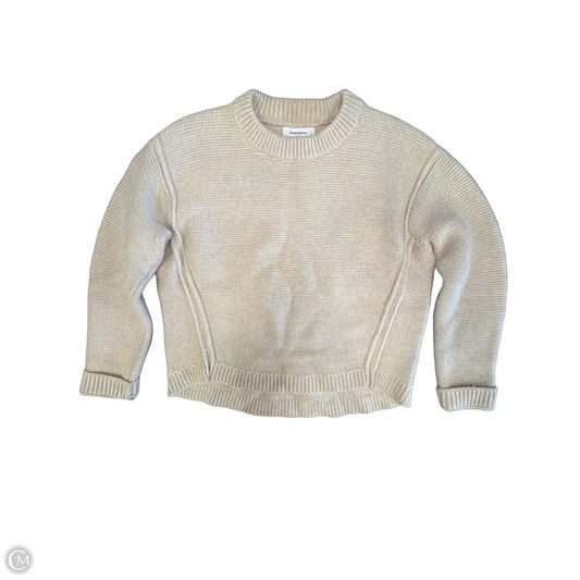 Sweater By Banana Republic In Tan, Size: M