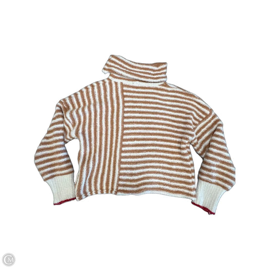 Sweater By New In In Orange & White, Size: M