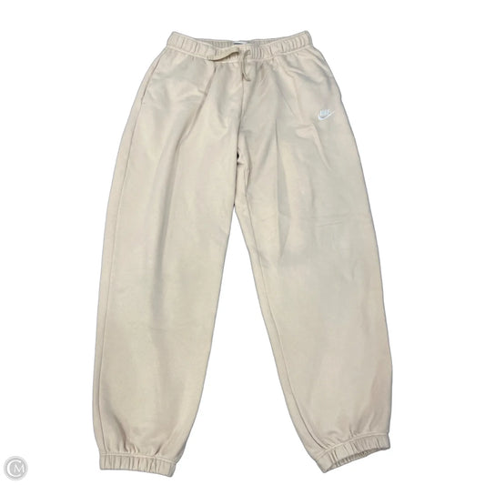 Pants Lounge By Nike Apparel In Tan, Size: M