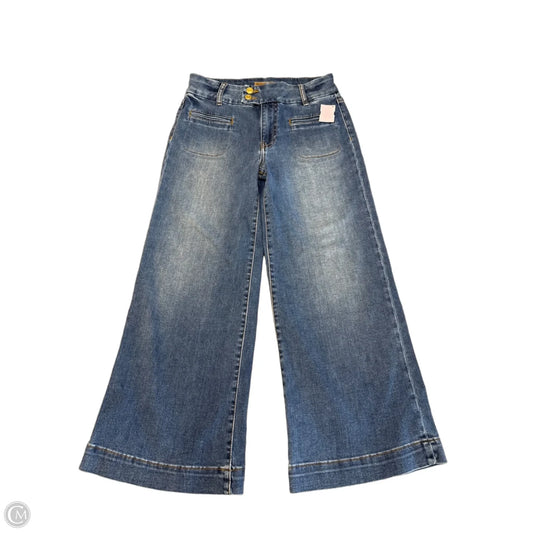 Jeans Cropped By Kut In Blue Denim, Size: 2