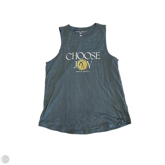 Tank Top By Spiritual Gangster In Blue, Size: S