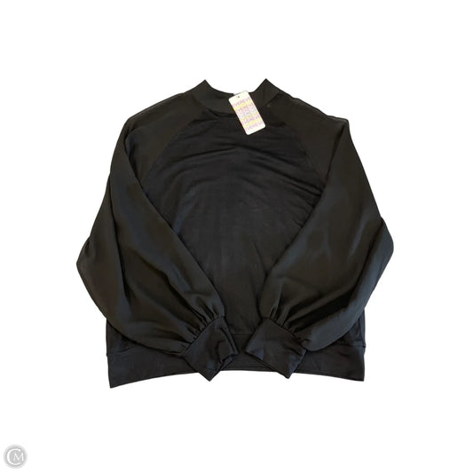 Blouse Long Sleeve By French Connection In Black, Size: Xs