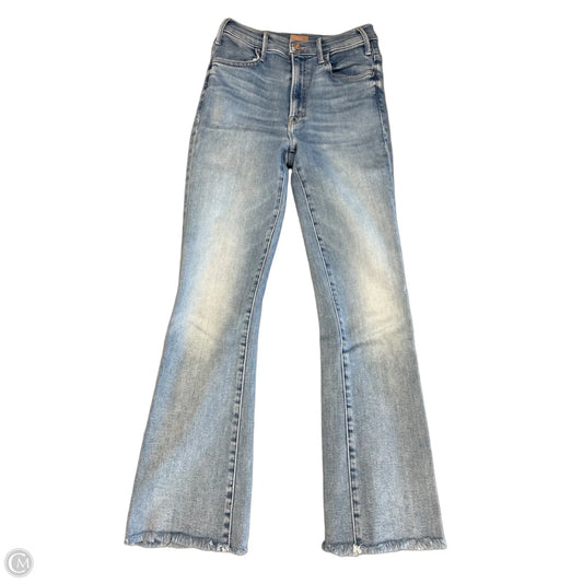 Jeans Boot Cut By Mother Jeans In Blue Denim, Size: 2