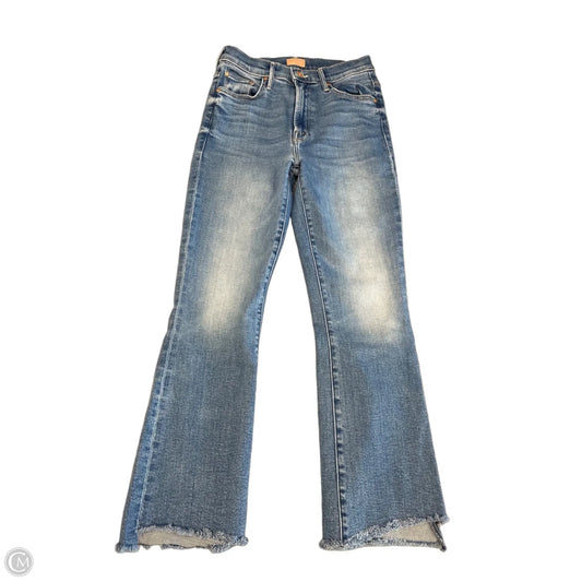 Jeans Boot Cut By Mother Jeans In Blue Denim, Size: 2