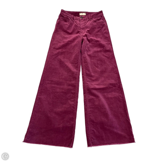 Pants Corduroy By Kut In Purple, Size: Xs