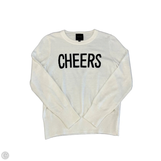 Top Long Sleeve By Alex Marie In White, Size: M