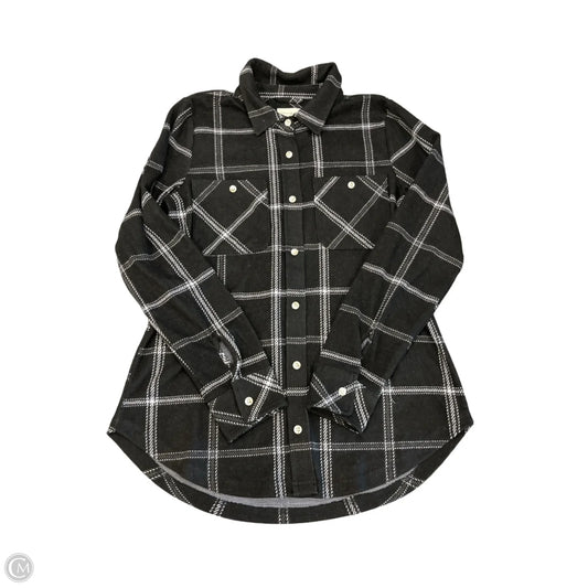 Top Long Sleeve By Thread And Supply In Black, Size: S