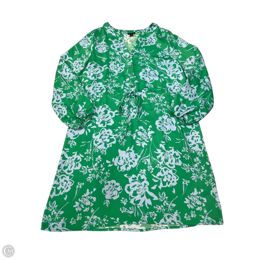 Dress Casual Short By Ann Taylor In Green, Size: L
