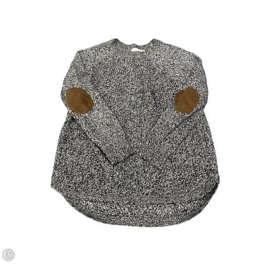 Sweater By Rd Style In Black & White, Size: Xl