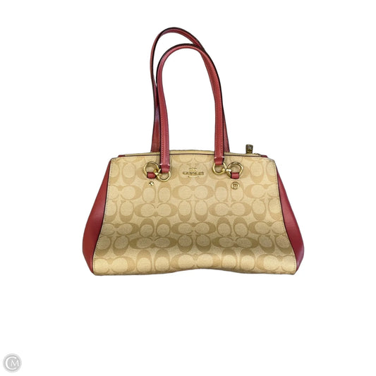 Handbag Designer By Coach, Size: Medium