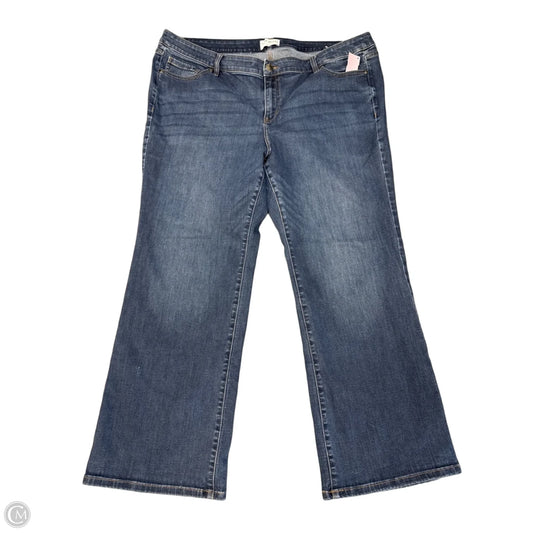 Jeans Boot Cut By Lane Bryant In Blue Denim, Size: 24