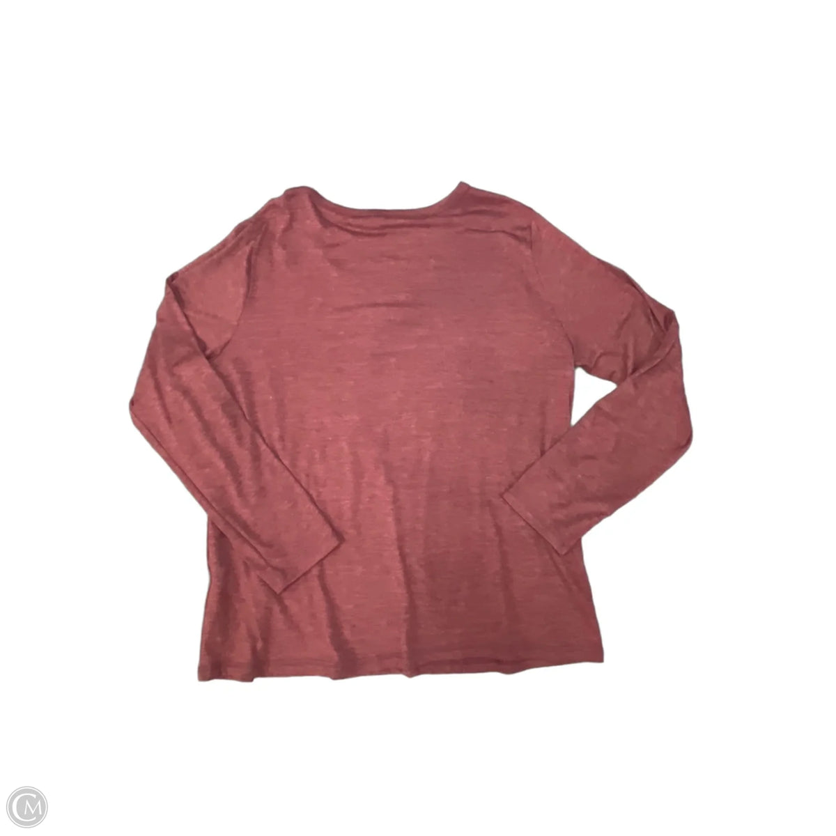 Top Long Sleeve By Automet In Red, Size: 2x
