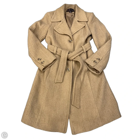 Coat Peacoat By Anne Klein In Brown, Size: M