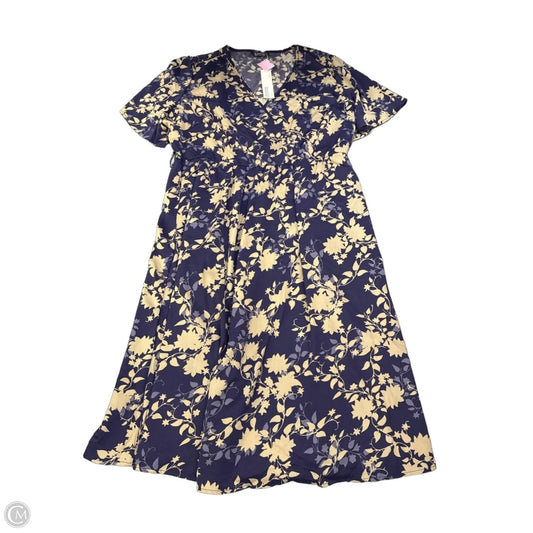 Dress Casual Midi By Bloomchic In Purple, Size: 3