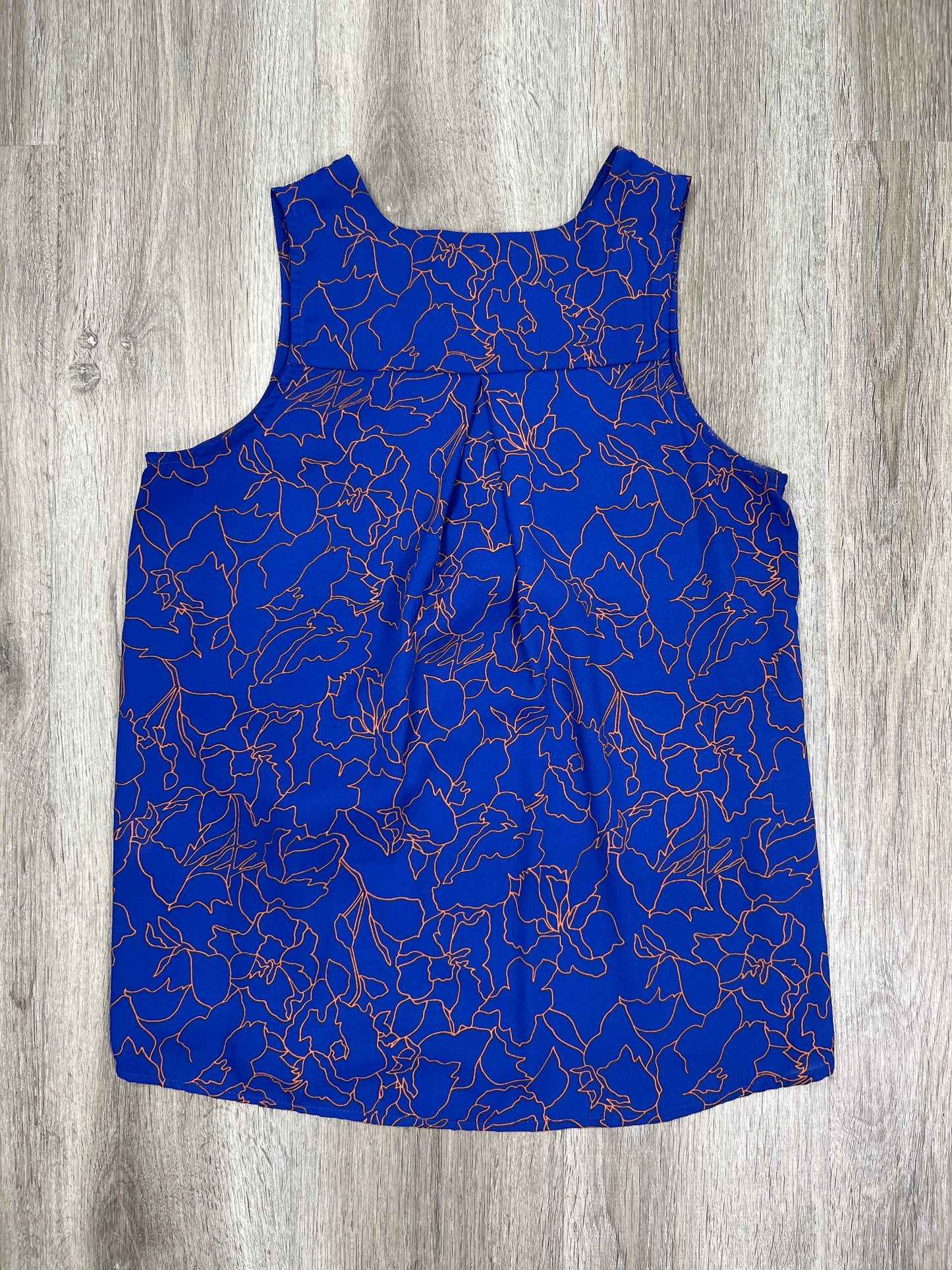 Blue Top Sleeveless Allison Joy, Size S