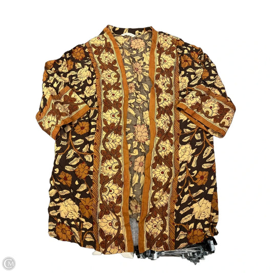Cardigan By Soft Surroundings In Brown, Size: Xs