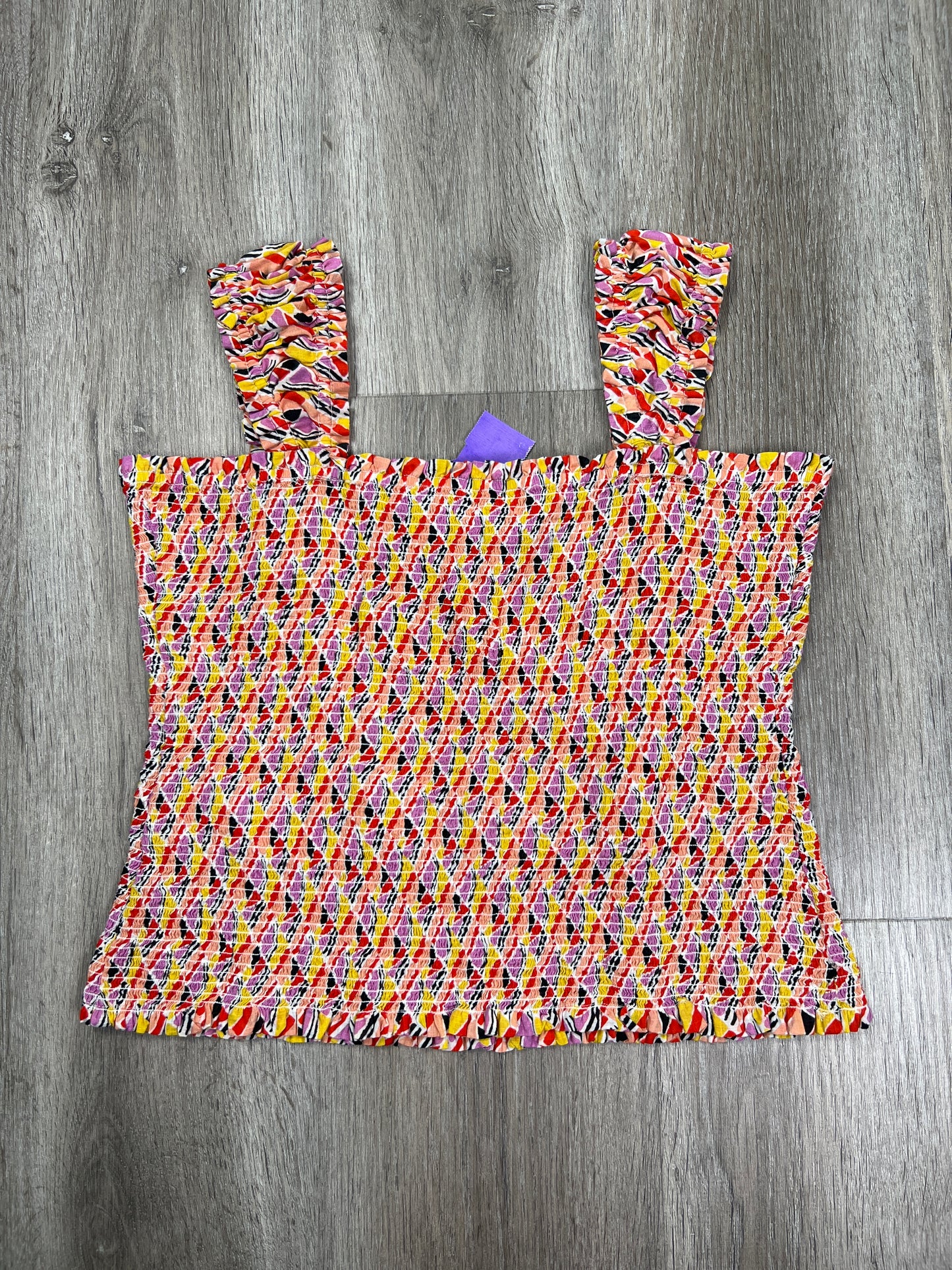 Multi-colored Top Sleeveless Maeve, Size M