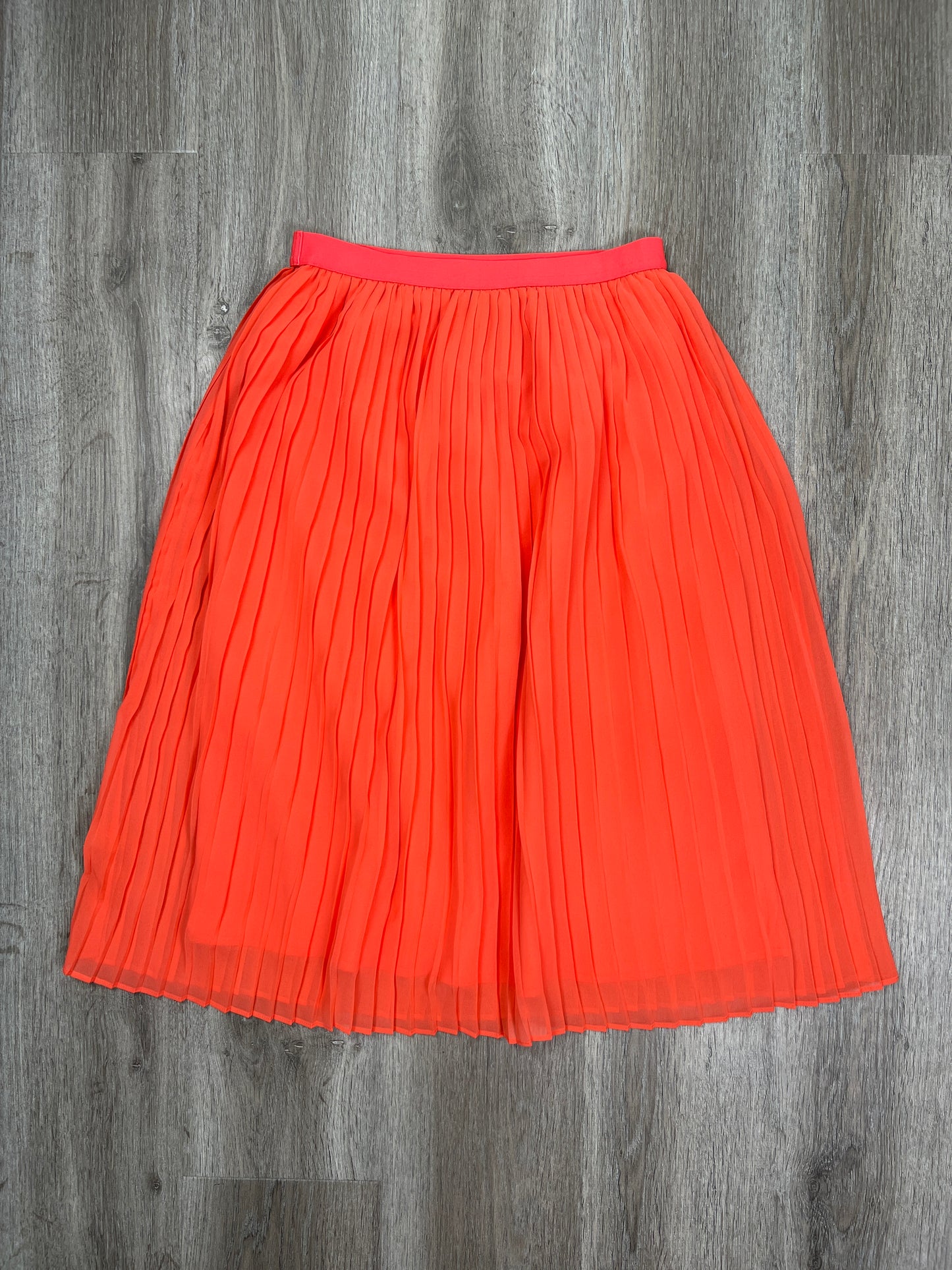 Orange Skirt Midi A New Day, Size Xs