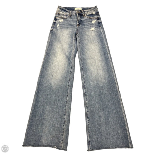 Jeans Wide Leg By Risen In Blue Denim, Size: 0
