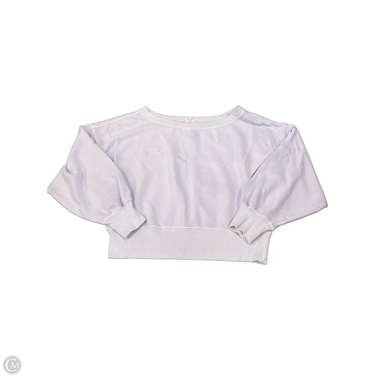 Top Long Sleeve By Aerie In Purple, Size: Xl