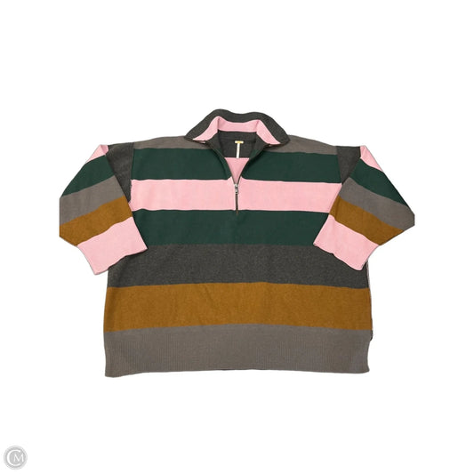 Sweater By Free People In Striped Pattern, Size: Xs