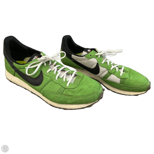 Shoes Sneakers By Nike In Green, Size: 9