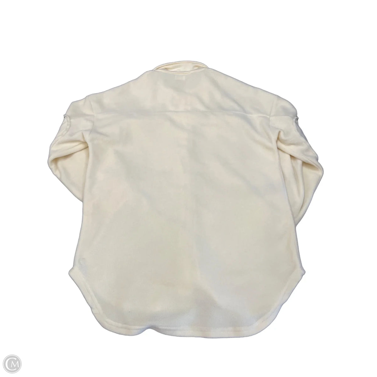 Athletic Jacket By Zyia In Ivory, Size: S