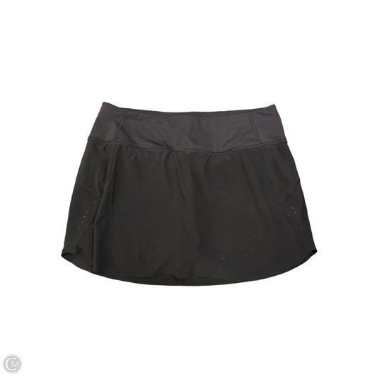 Athletic Skort By Athleta In Black, Size: L