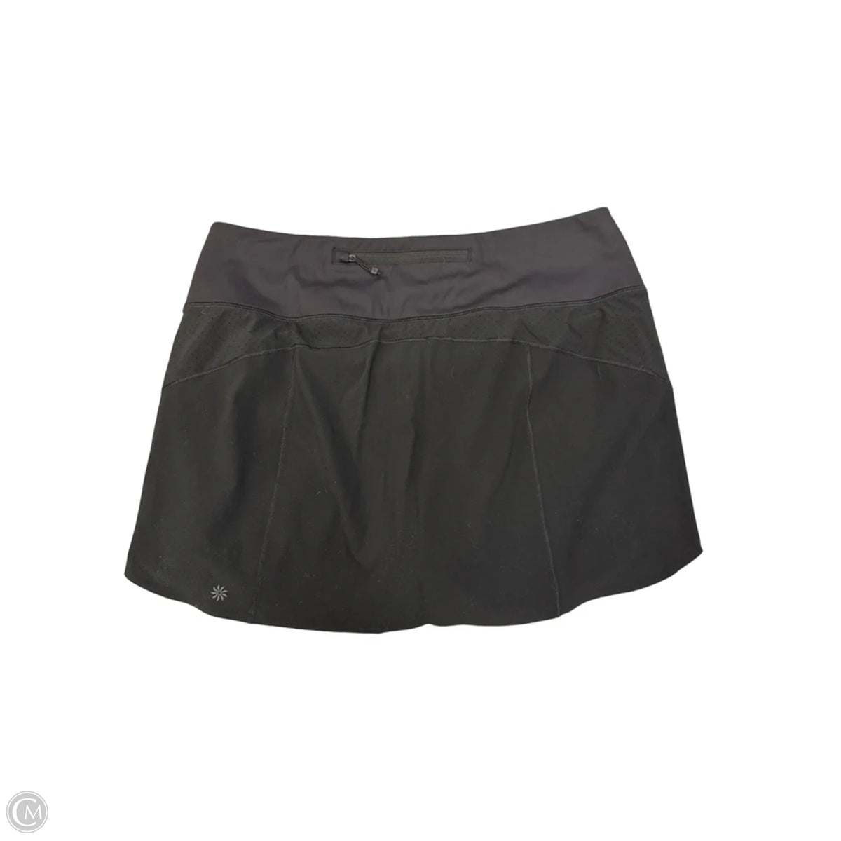 Athletic Skort By Athleta In Black, Size: L
