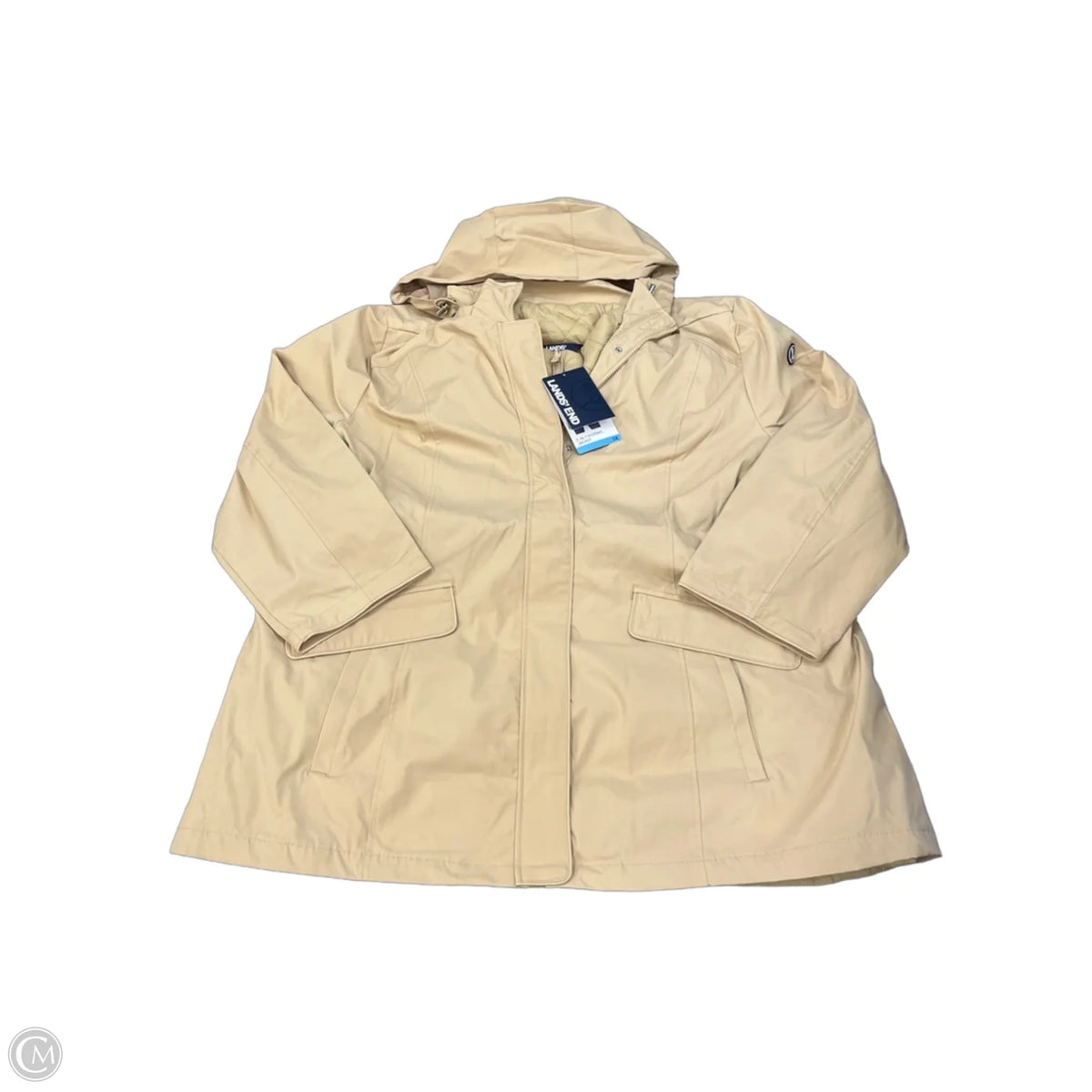 Jacket Other By Lands End In Tan, Size: 3x