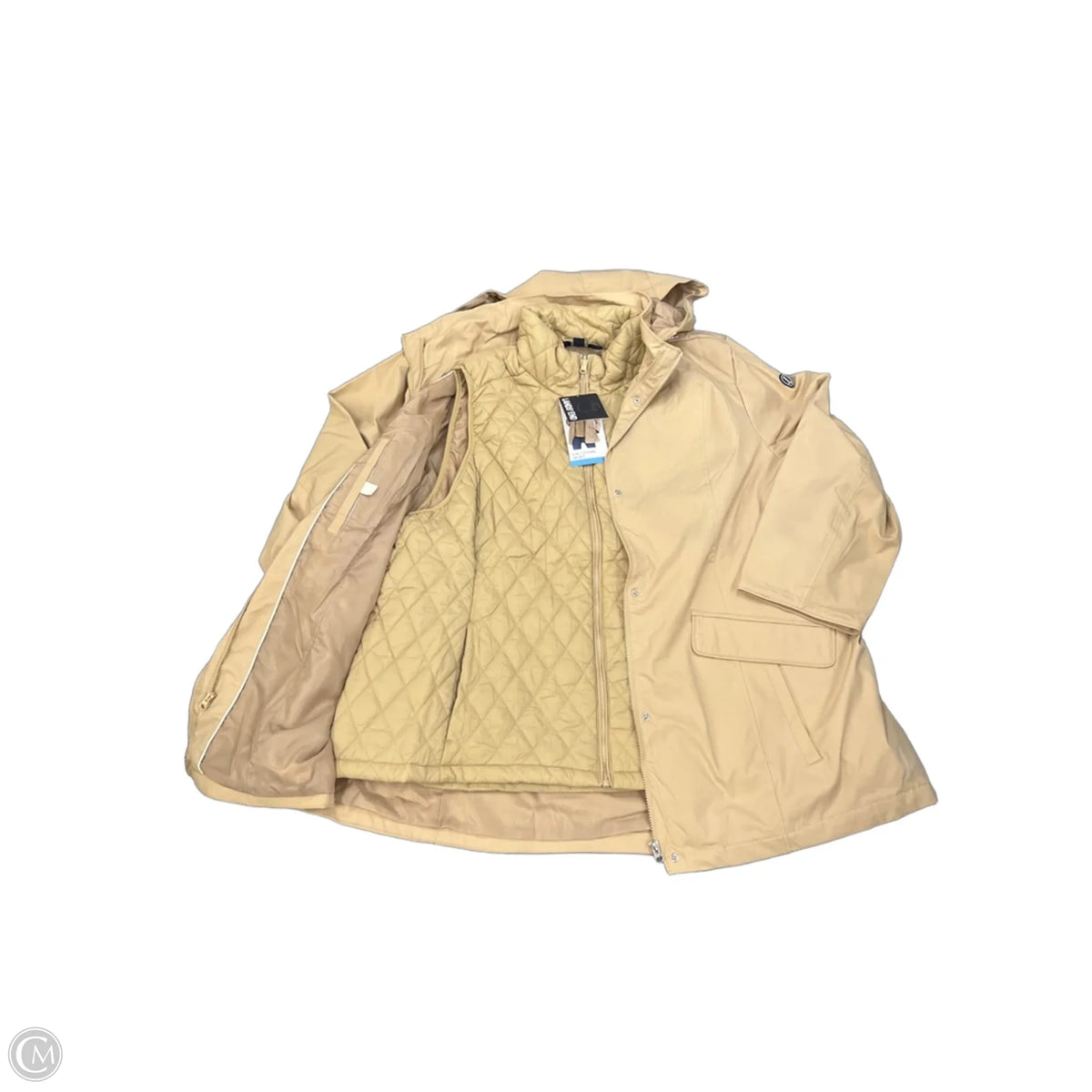 Jacket Other By Lands End In Tan, Size: 3x