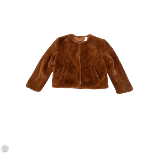Coat Faux Fur & Sherpa By Sanctuary In Brown, Size: S